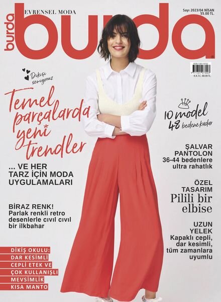 Burda Turkiye – Nisan 2023 Cover