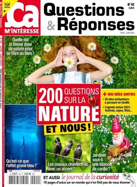 ca M’Interesse Questions & Reponses – Avril-Juin 2023 Cover