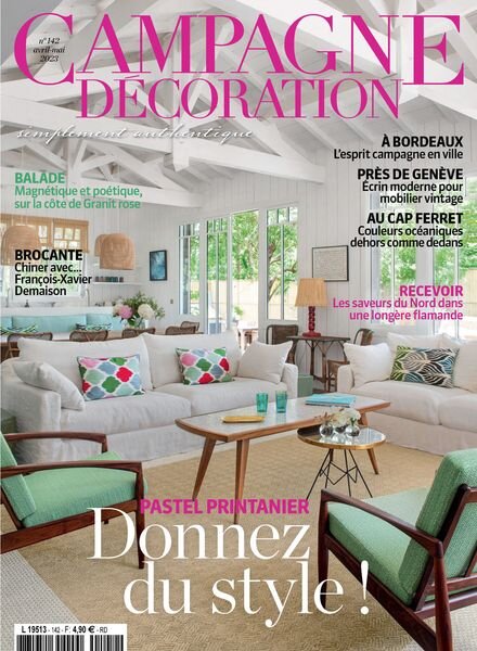 Campagne Decoration – avril-mai 2023 Cover