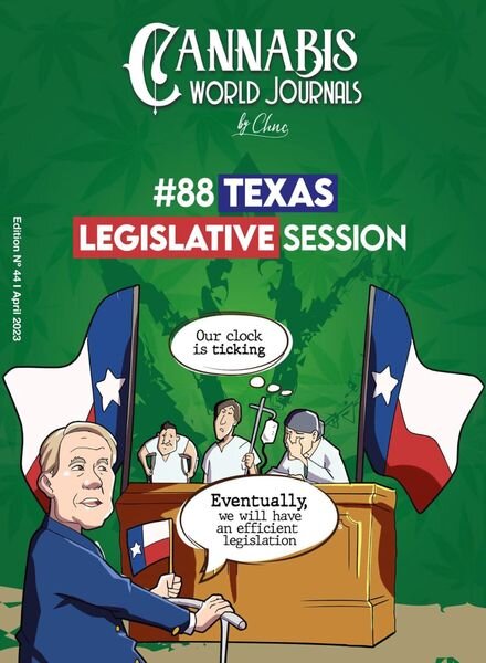 Cannabis World Journals – Issue 44 – April 2023 Cover