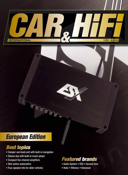 CAR&HIFI International – April 2023 Cover