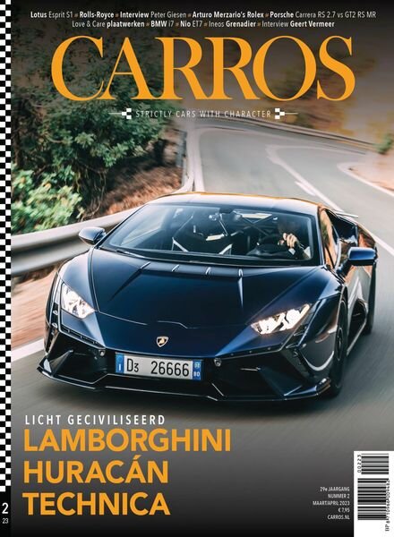 Carros – 29 March 2023 Cover