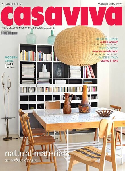 Casaviva – 26 March 2015 Cover