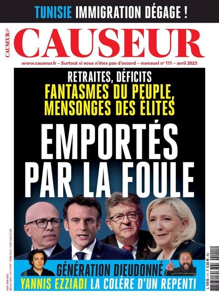 Causeur – 01 avril 2023 Cover