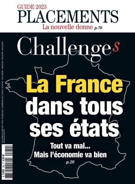 Challenges – 30 Mars 2023 Cover