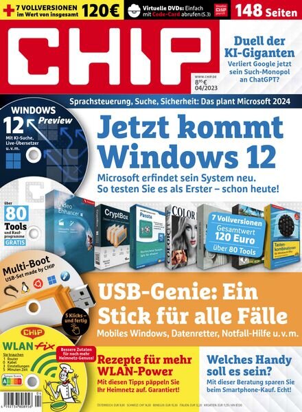 Chip Digital Magazin – April 2023 Cover