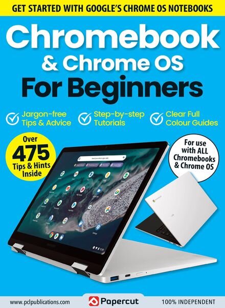 Chromebook For Beginners – April 2023 Cover