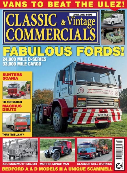 Classic & Vintage Commercials – April 2023 Cover