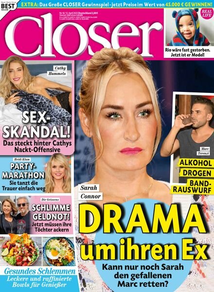 Closer Germany – 12 April 2023 Cover