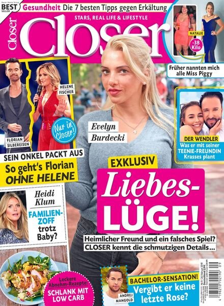 Closer Germany – Februar 2019 Cover