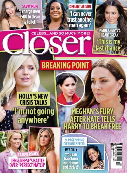 Closer UK – 12 April 2023 Cover