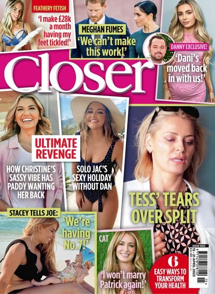 Closer UK – 19 April 2023 Cover
