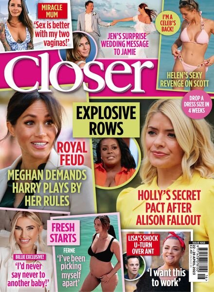 Closer UK – 26 April 2023 Cover