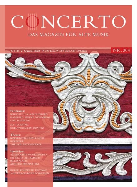 Concerto – April 2023 Cover
