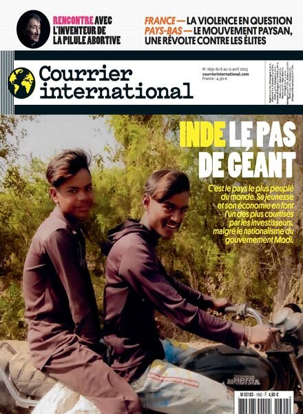Courrier International – 6 Avril 2023 Cover