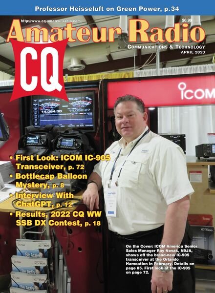 CQ Amateur Radio – April 2023 Cover