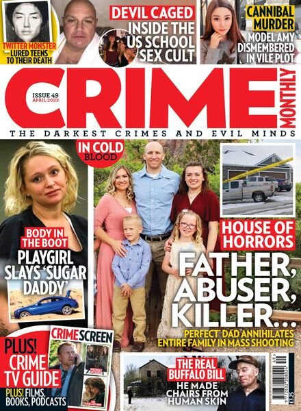 Crime Monthly – April 2023 Cover