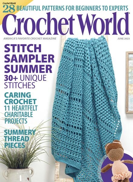 Crochet World – June 2023 Cover