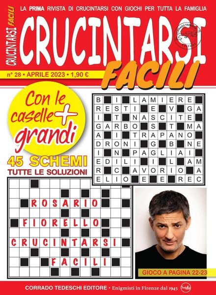 Crucintarsi Facili – marzo 2023 Cover