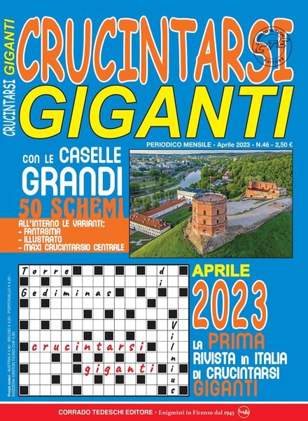 Crucintarsi Giganti – 07 aprile 2023 Cover