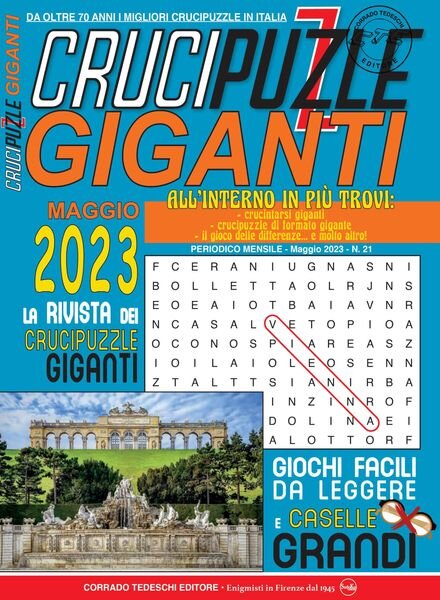 Crucipuzzle Giganti – aprile 2023 Cover