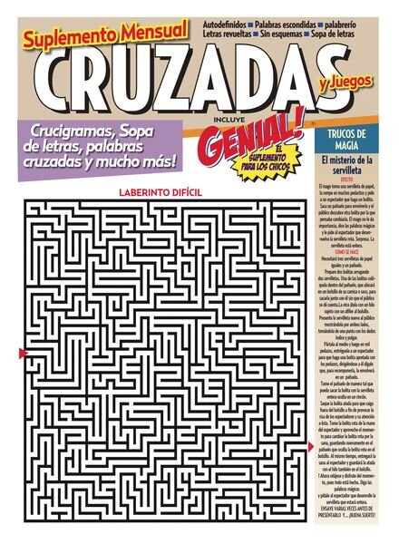Cruzadas y Genial! – 15 abril 2023 Cover