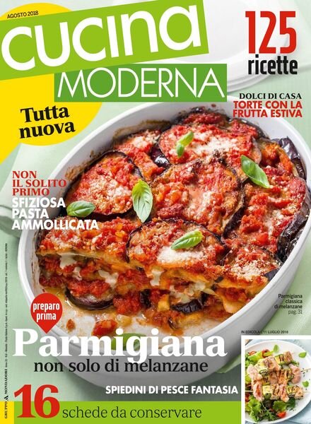 Cucina Moderna – agosto 2018 Cover