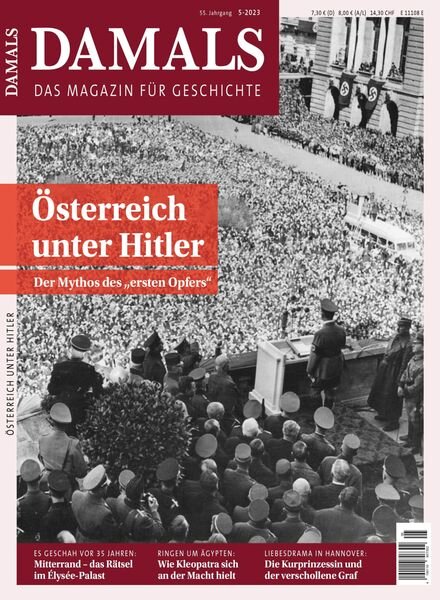 Damals – Mai 2023 Cover