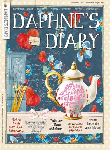 Daphne’s Diary Nederlands – januari 2021 Cover