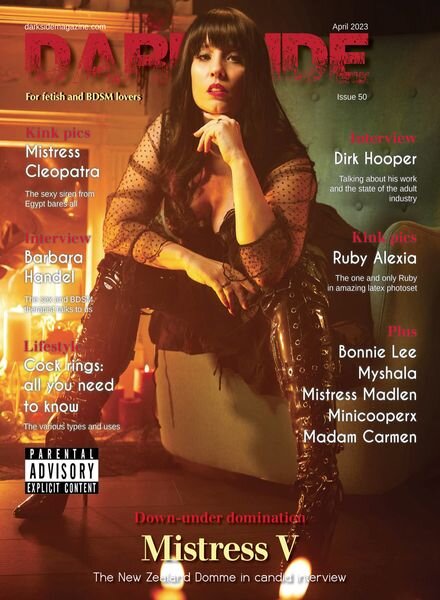 Darkside Magazine – Issue 50 – April 2023 Cover