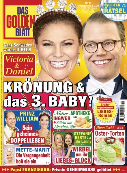 Das Goldene Blatt – 01 April 2023 Cover