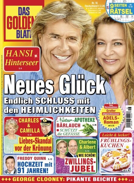 Das Goldene Blatt – 15 April 2023 Cover