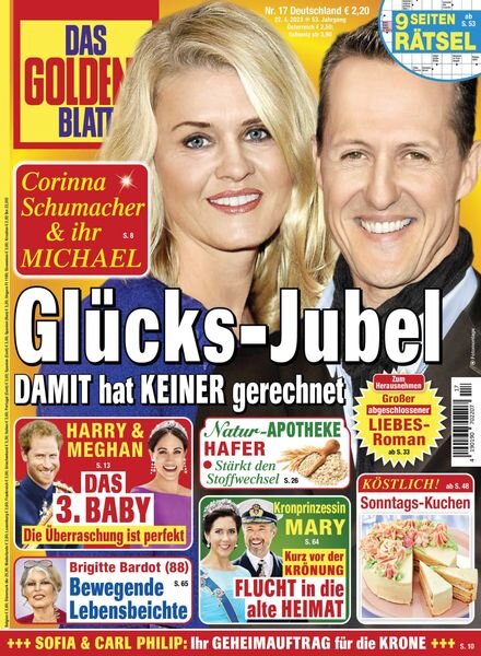 Das Goldene Blatt – 22 April 2023 Cover