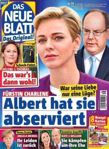 Das Neue Blatt – 12 April 2023 Cover