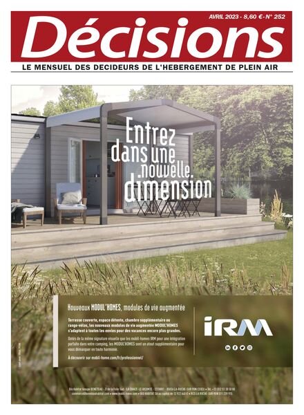 Decisions HPA – Avril 2023 Cover