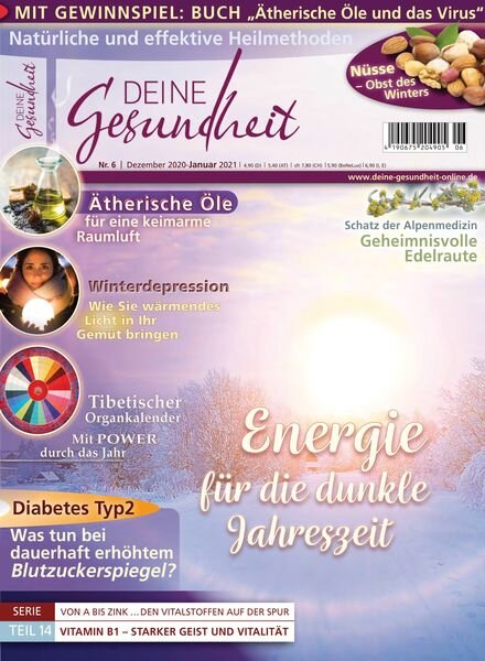 Deine Gesundheit – Dezember 2020 Cover