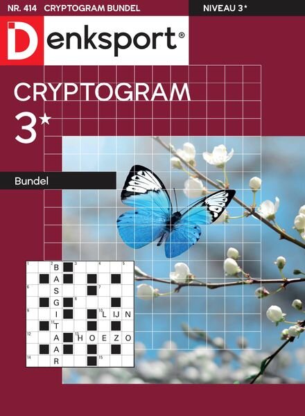 Denksport Cryptogrammen 3 bundel – 16 maart 2023 Cover