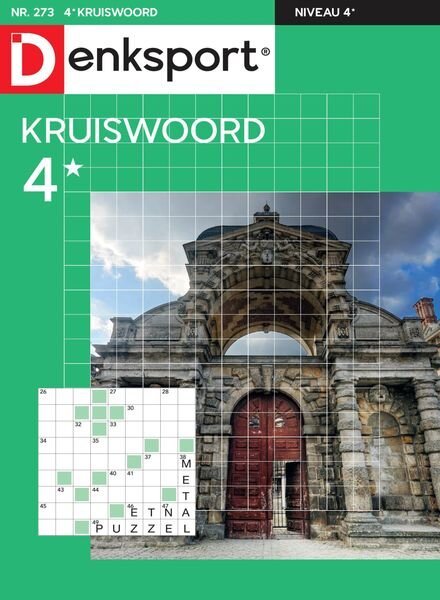 Denksport Kruiswoord 4 – maart 2023 Cover