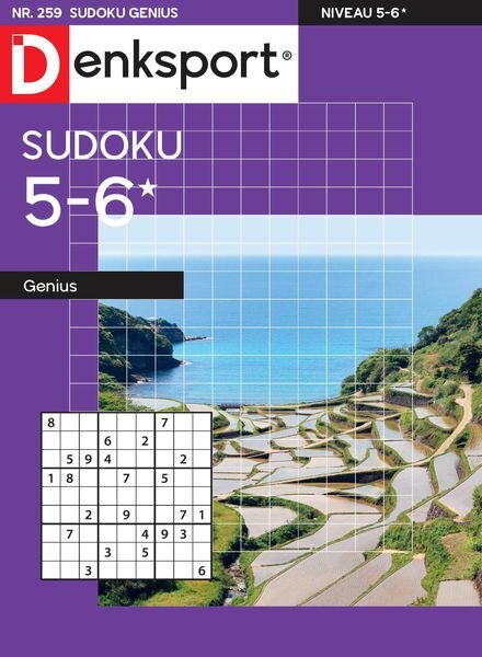Denksport Sudoku 5-6 genius – 27 april 2023 Cover