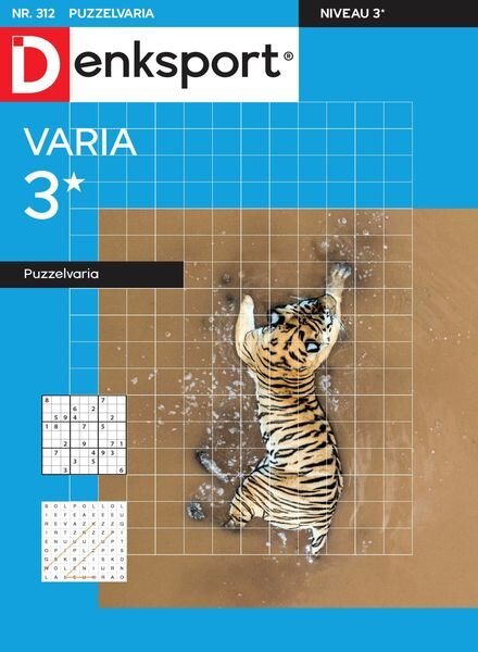 Denksport Varia 3 Puzzelvaria – 16 maart 2023 Cover