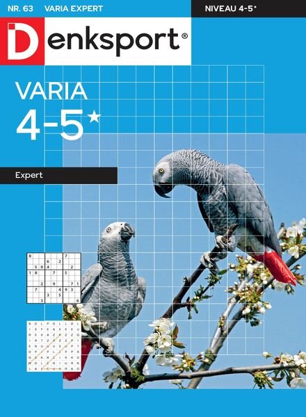 Denksport Varia expert 4-5 – 30 maart 2023 Cover