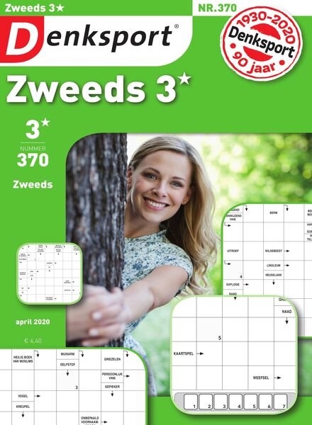 Denksport Zweeds 3 – april 2020 Cover