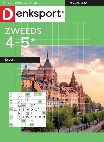 Denksport Zweeds 4-5 – 16 maart 2023 Cover