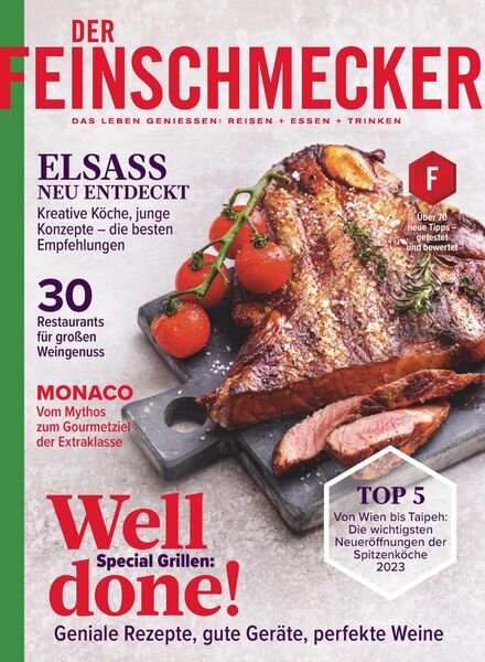 Der Feinschmecker – Mai 2023 Cover