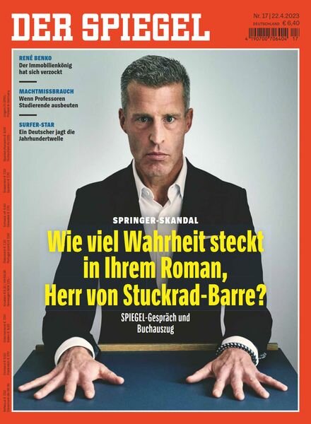 Der SPIEGEL – 22 April 2023 Cover