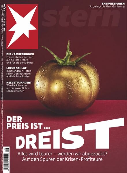 Der Stern – 13 April 2023 Cover