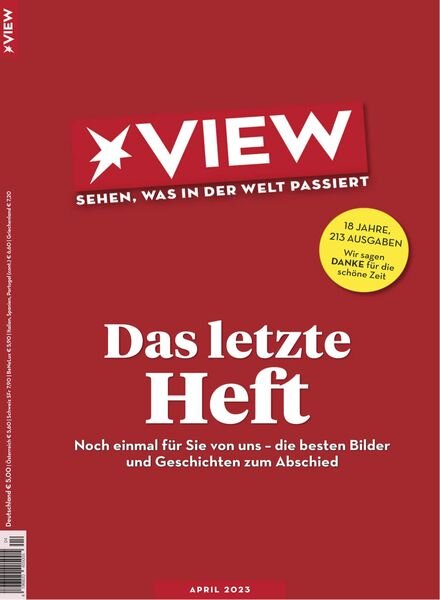 Der Stern View Germany – April 2023 Cover