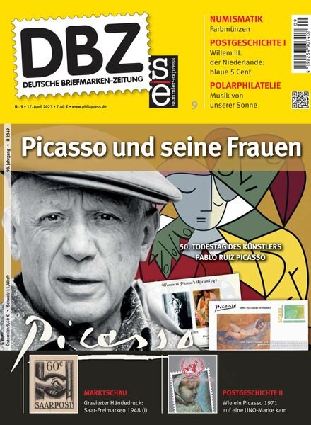 Deutsche Briefmarken-Zeitung – 17 April 2023 Cover
