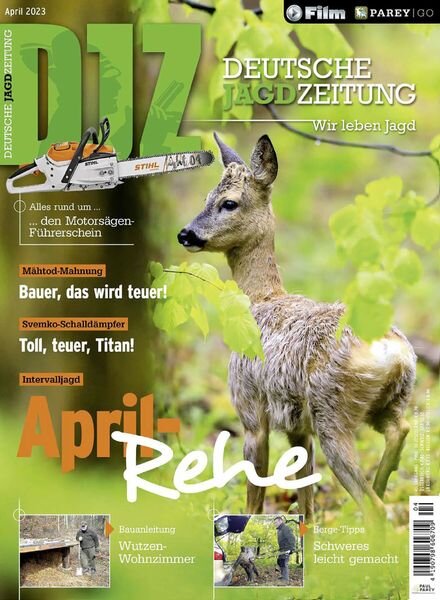 Deutsche Jagdzeitung – April 2023 Cover