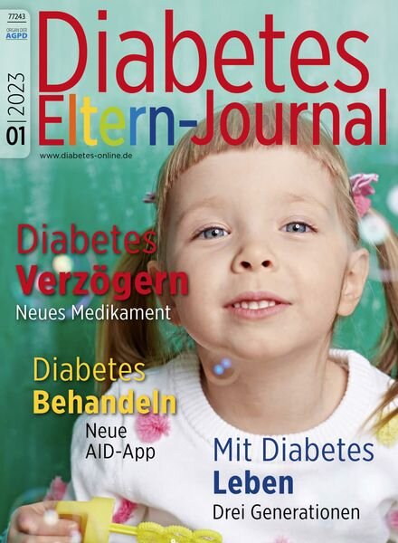 Diabetes Eltern Journal – Nr 1 2023 Cover